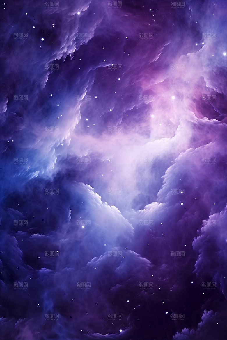 宇宙星空未来星云素材