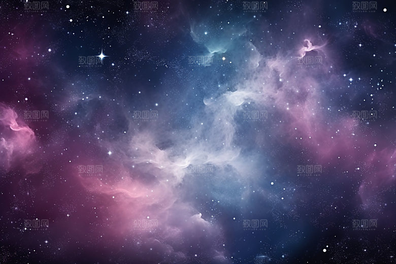 宇宙星空浪漫夜空素材