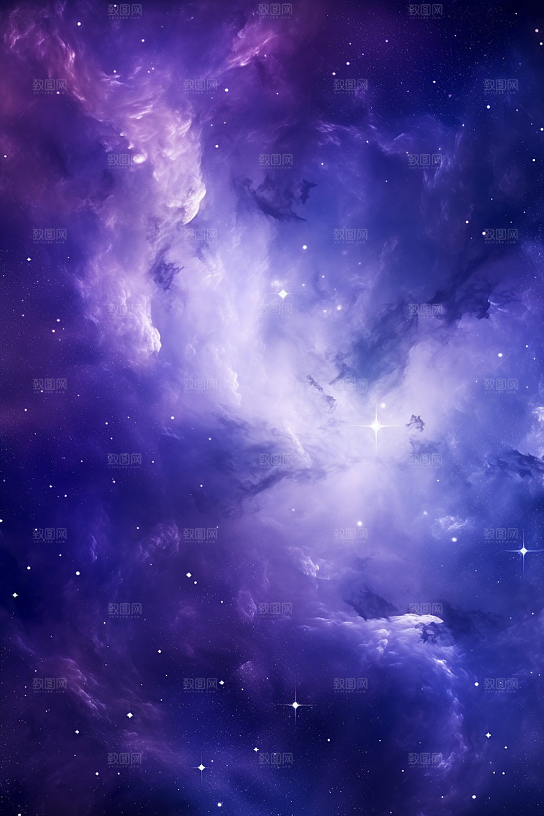 宇宙星空星云未来素材