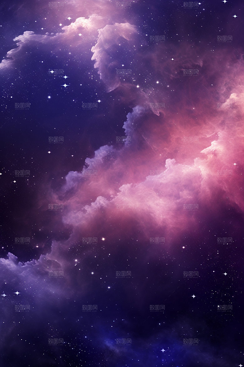 宇宙星空高清浪漫素材