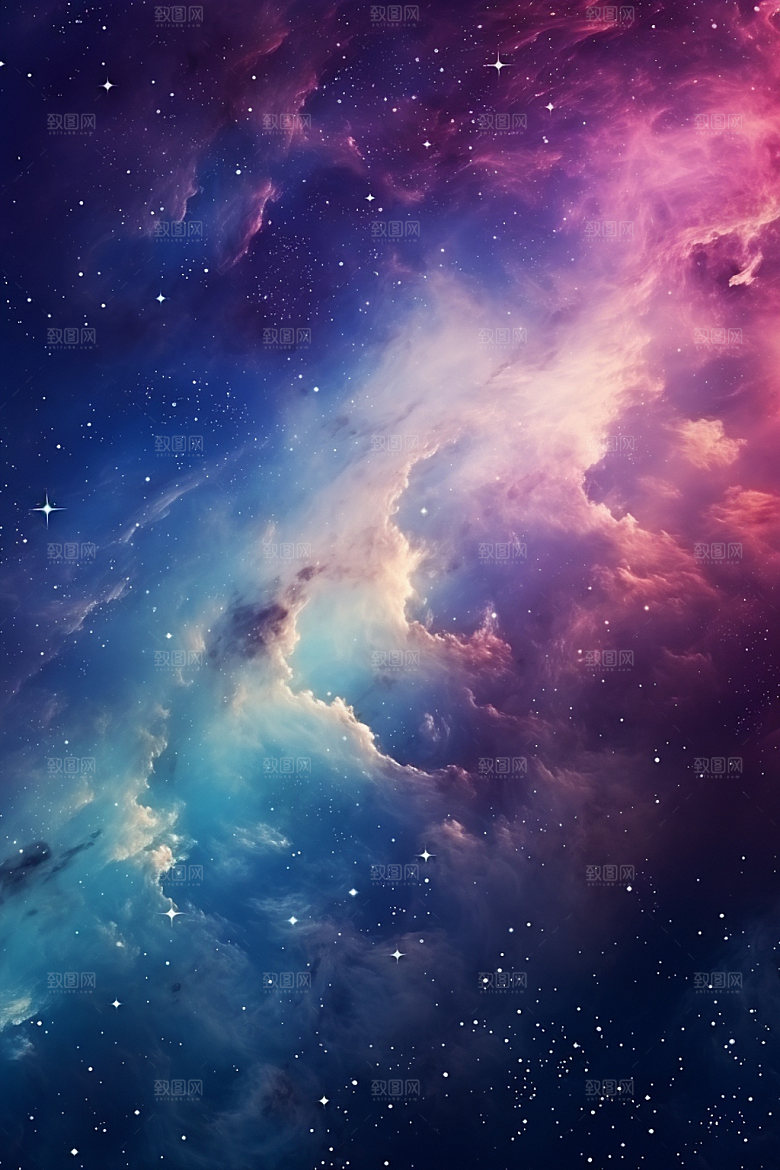 宇宙星空未来浪漫素材