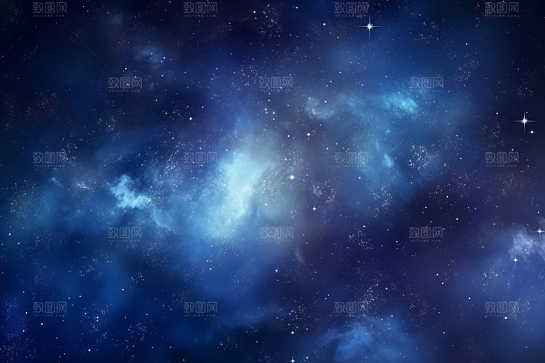 宇宙星空灿烂星云素材