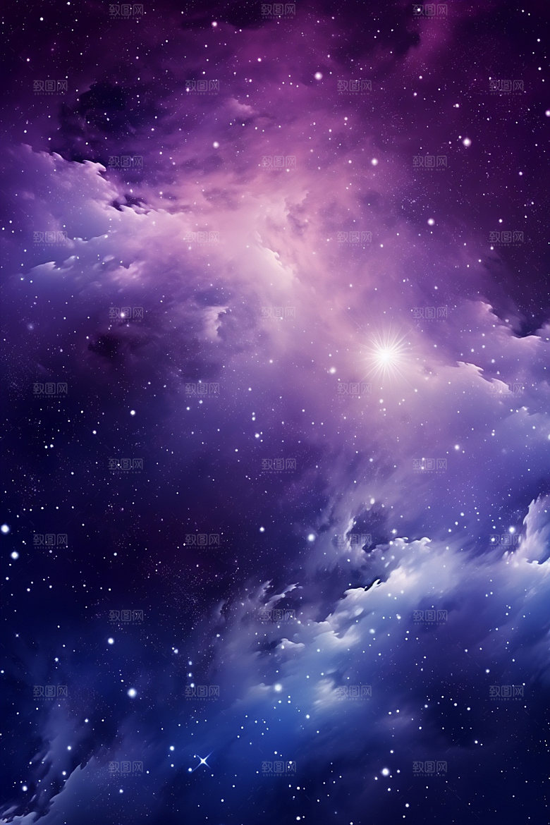 宇宙星空高清浪漫素材