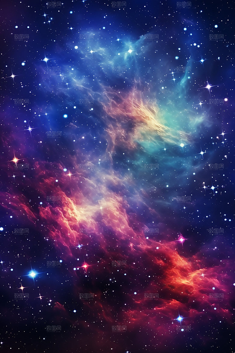 宇宙星空唯美高清素材