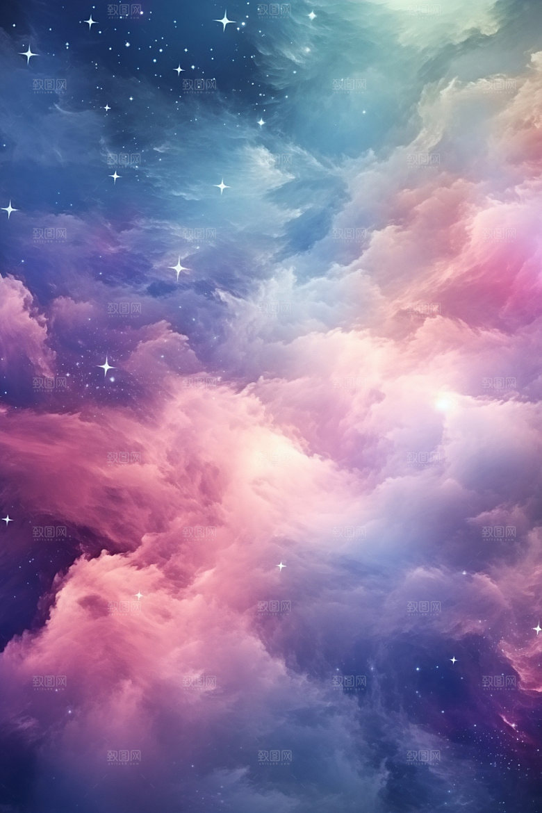 宇宙星空高清星云素材