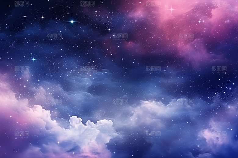 宇宙星空浪漫天空素材
