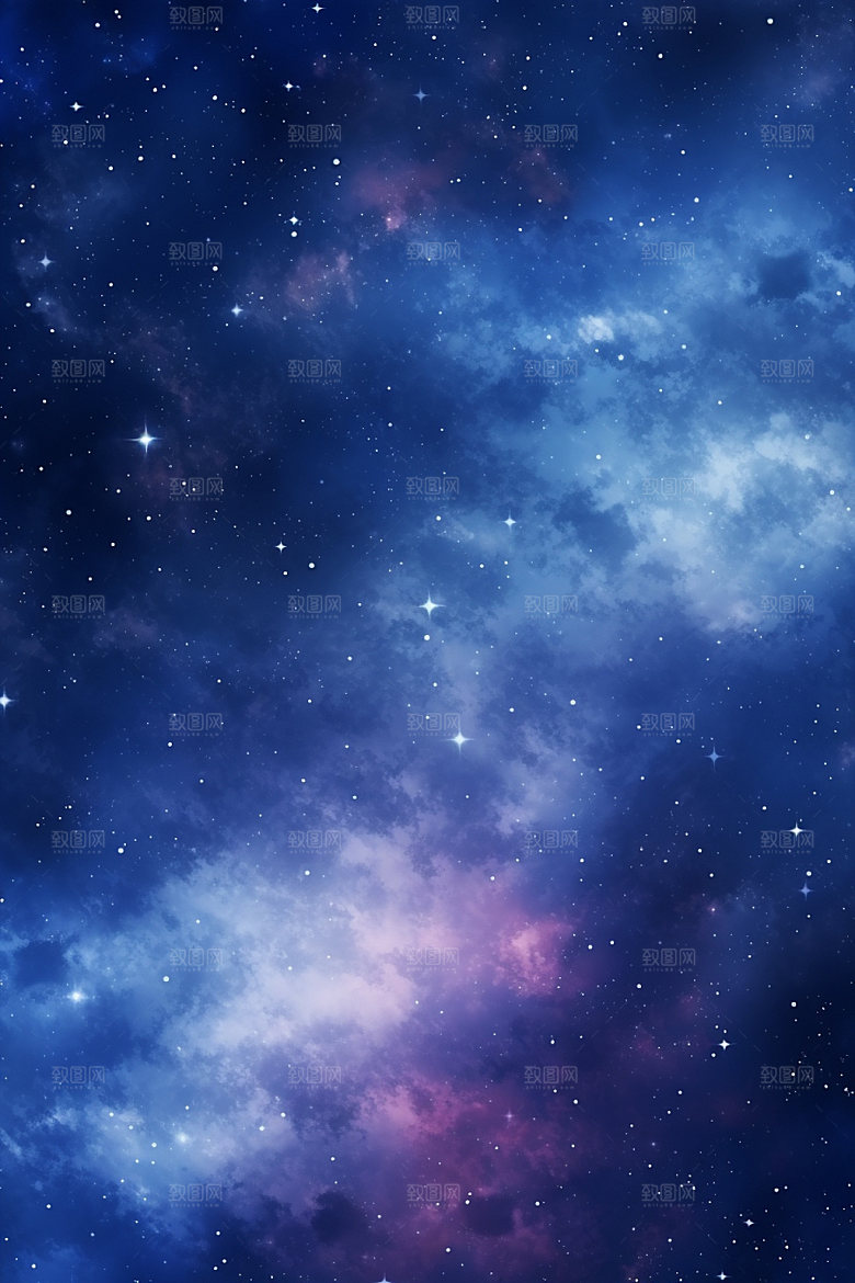宇宙星空高清灿烂素材