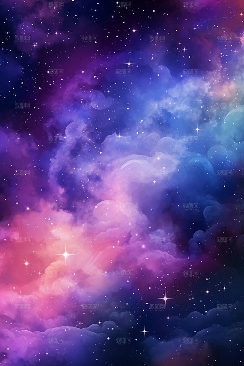 宇宙星空天空浪漫素材
