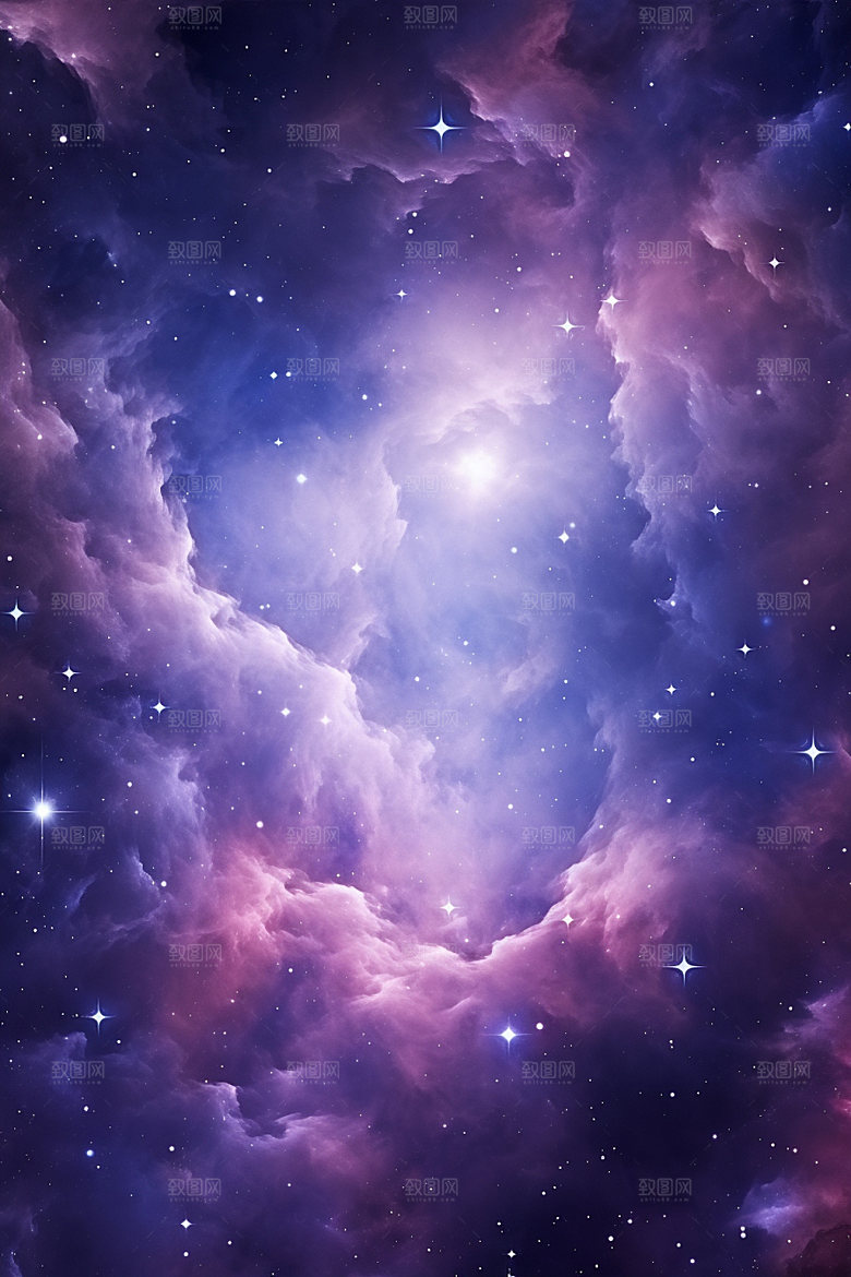 宇宙星空星云太空素材