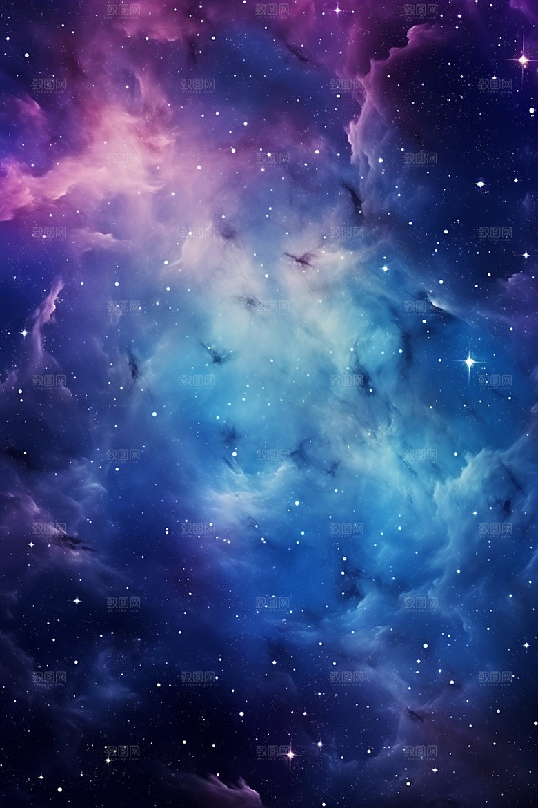 宇宙星空星云天空素材