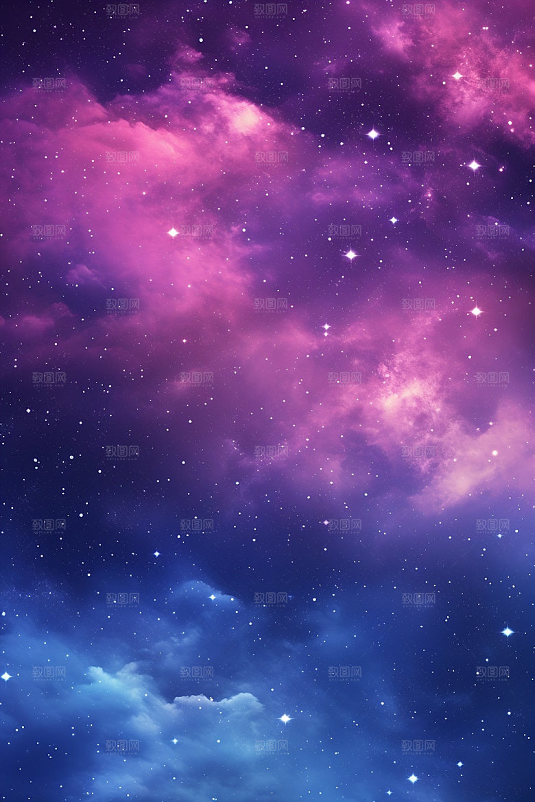 宇宙星空夜空灿烂素材