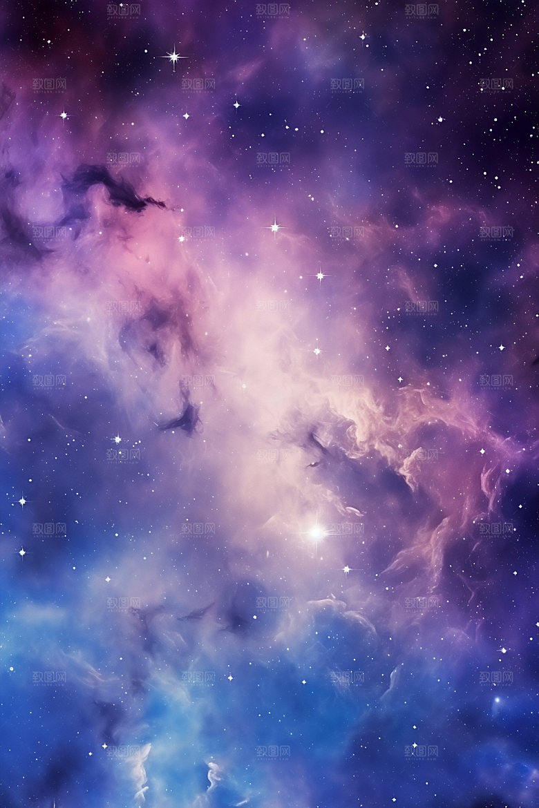 宇宙星空高清浪漫素材