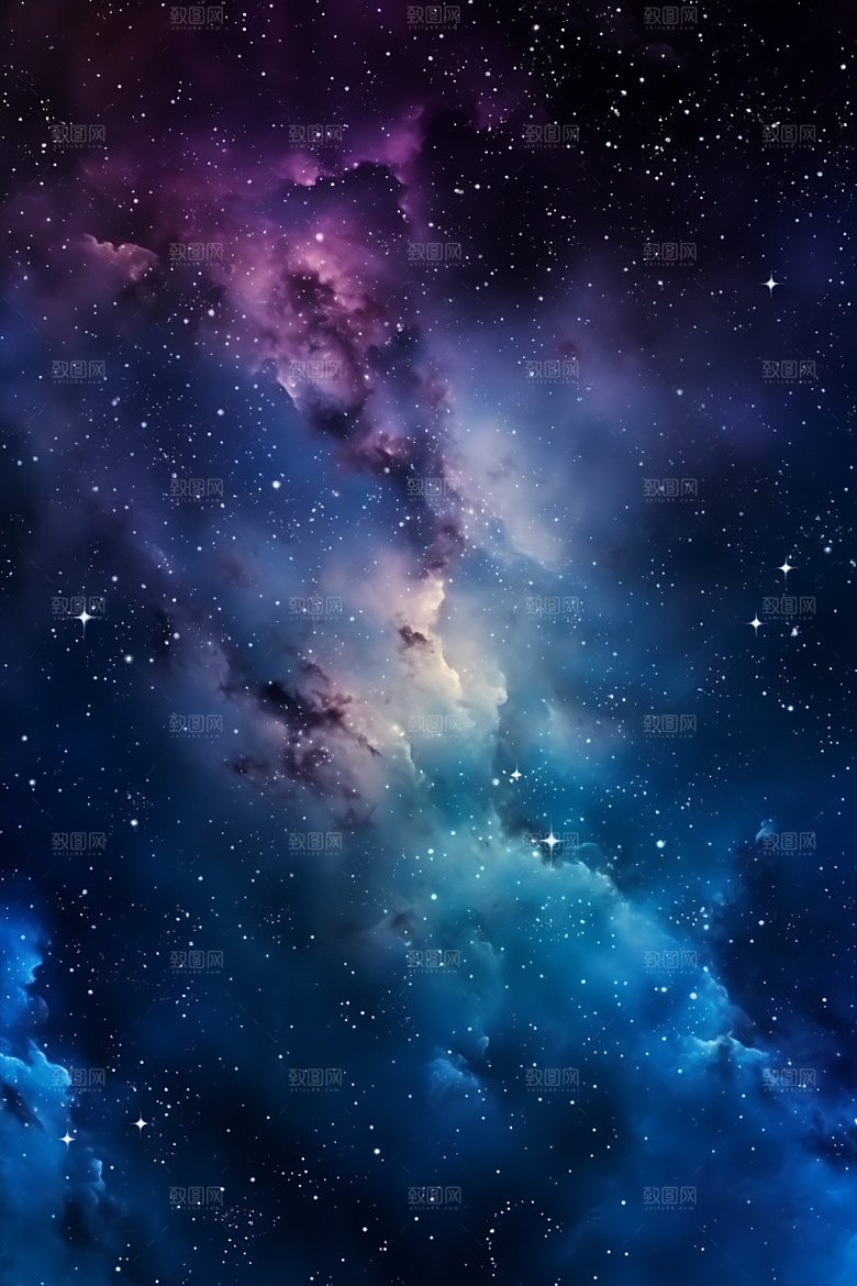 宇宙星空高清唯美素材