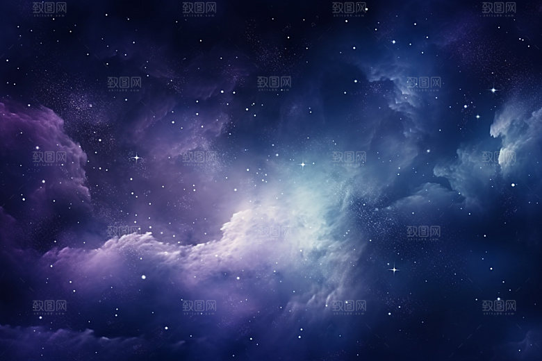 宇宙星空未来灿烂素材