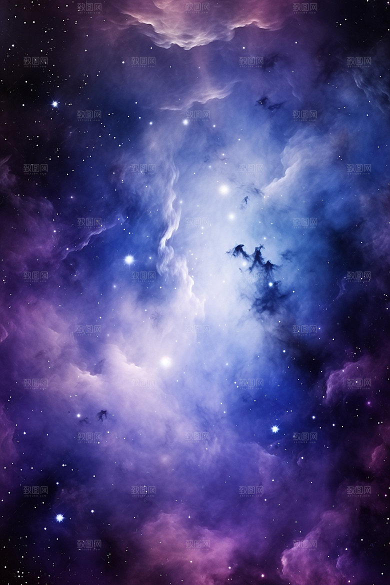 宇宙星空浪漫高清素材