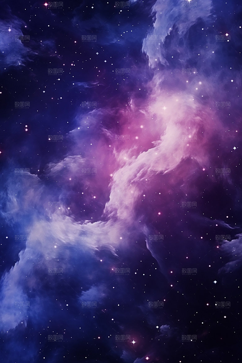 宇宙星空夜空浪漫素材