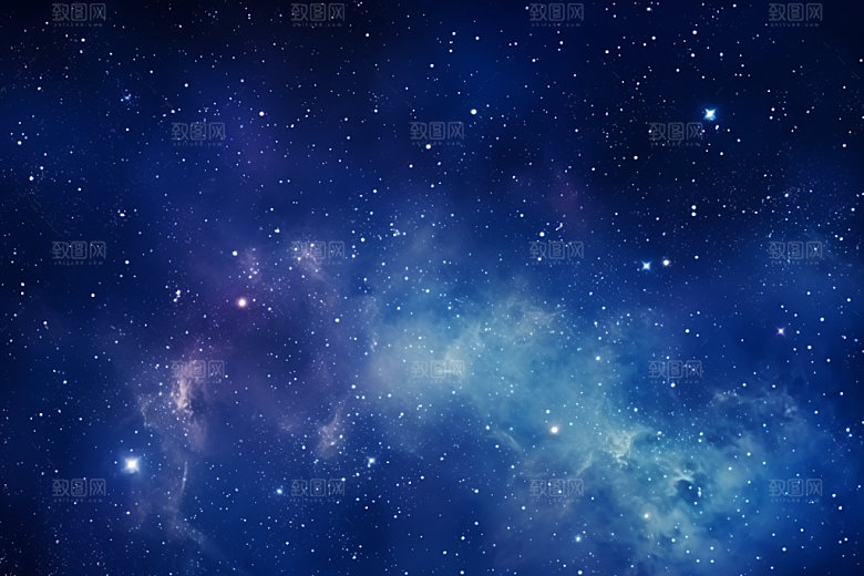 宇宙星空浪漫高清素材