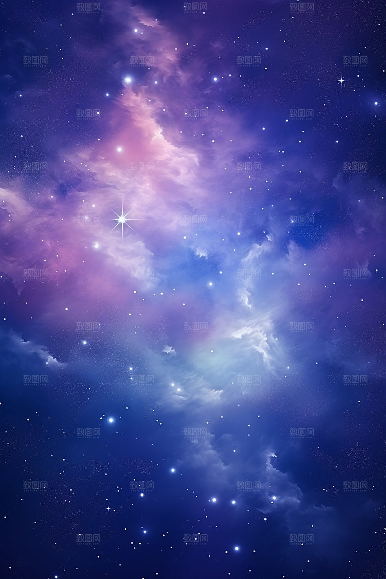 宇宙星空高清唯美素材