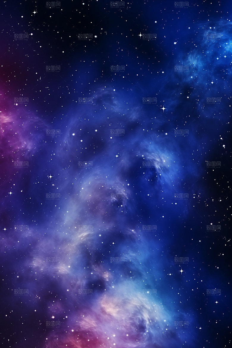 宇宙星空高清天空素材