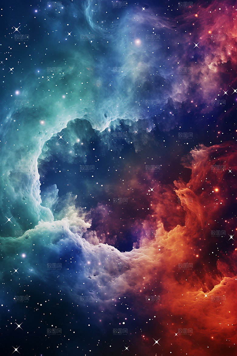 宇宙星空天空高清素材