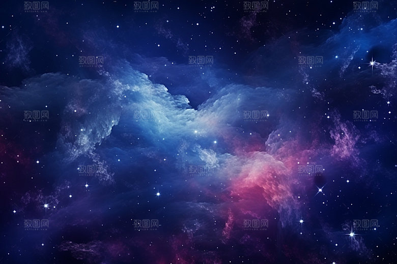 宇宙星空灿烂高清素材