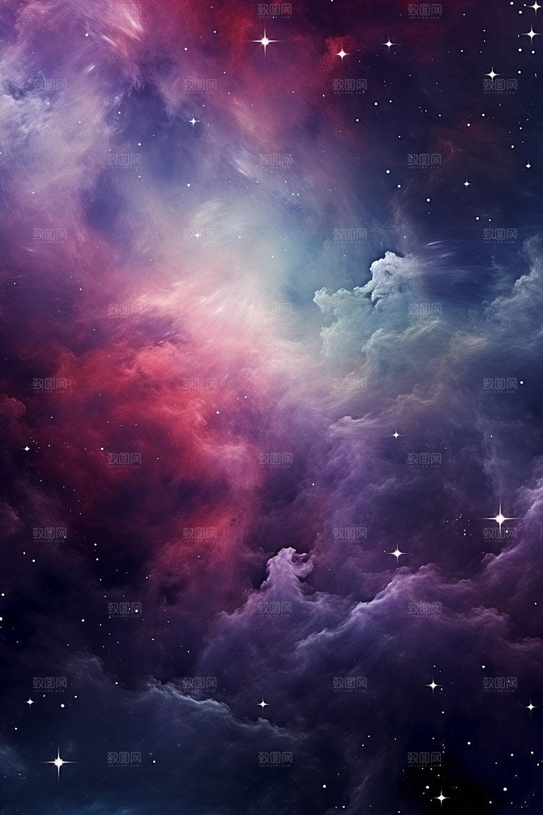 宇宙星空高清唯美素材