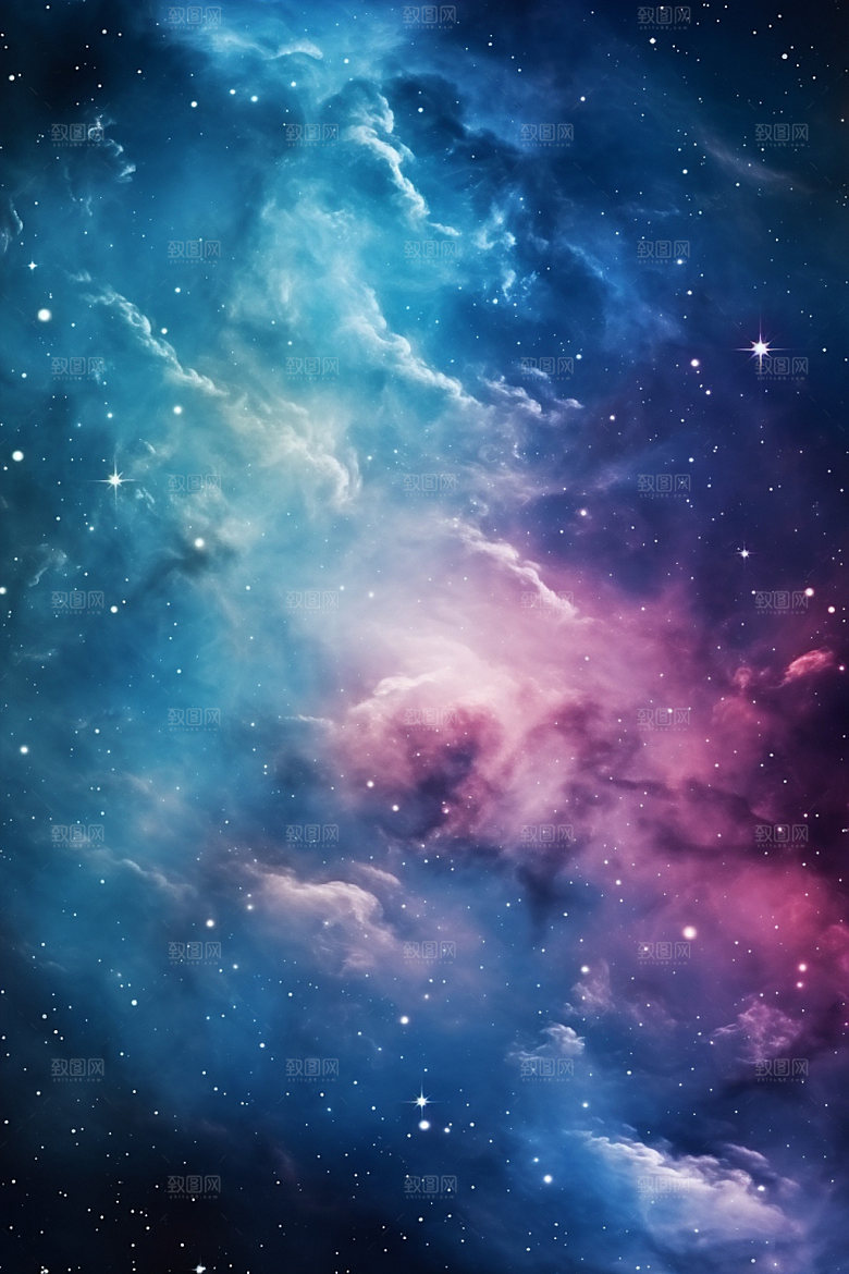 宇宙星空浪漫星云素材