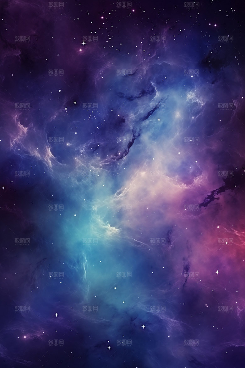 宇宙星空唯美太空素材