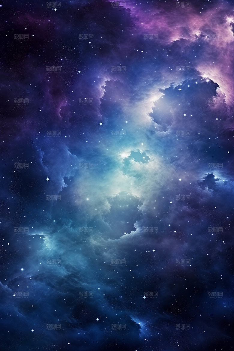 宇宙星空高清天空素材