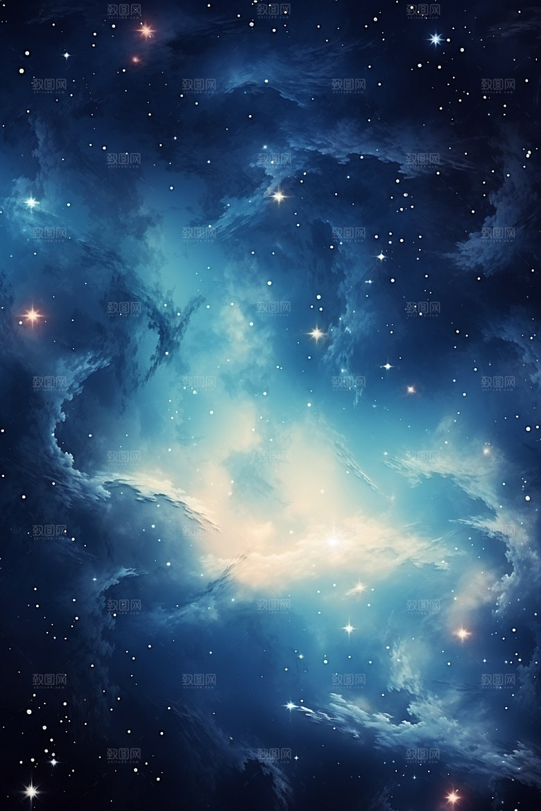 宇宙星空未来浪漫素材