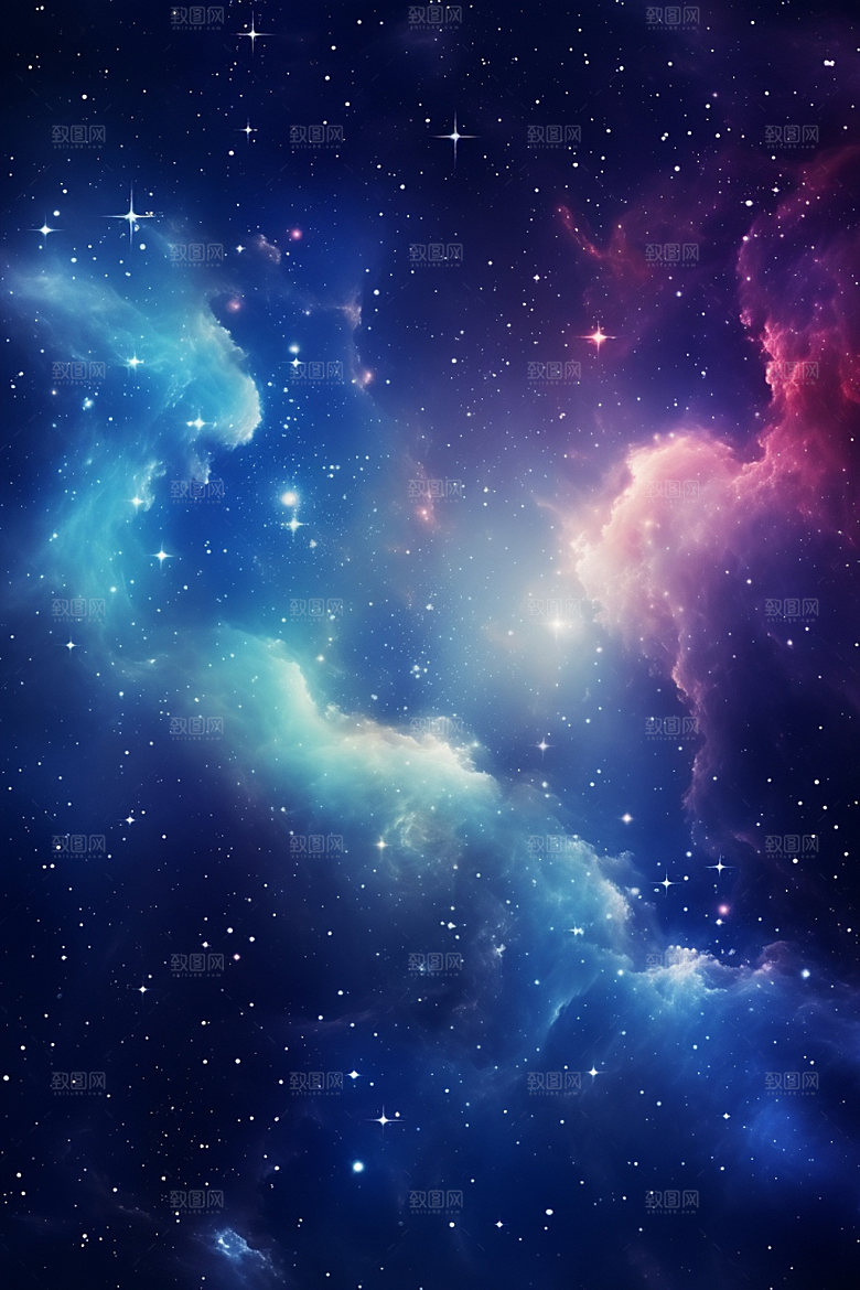 宇宙星空星云天空素材