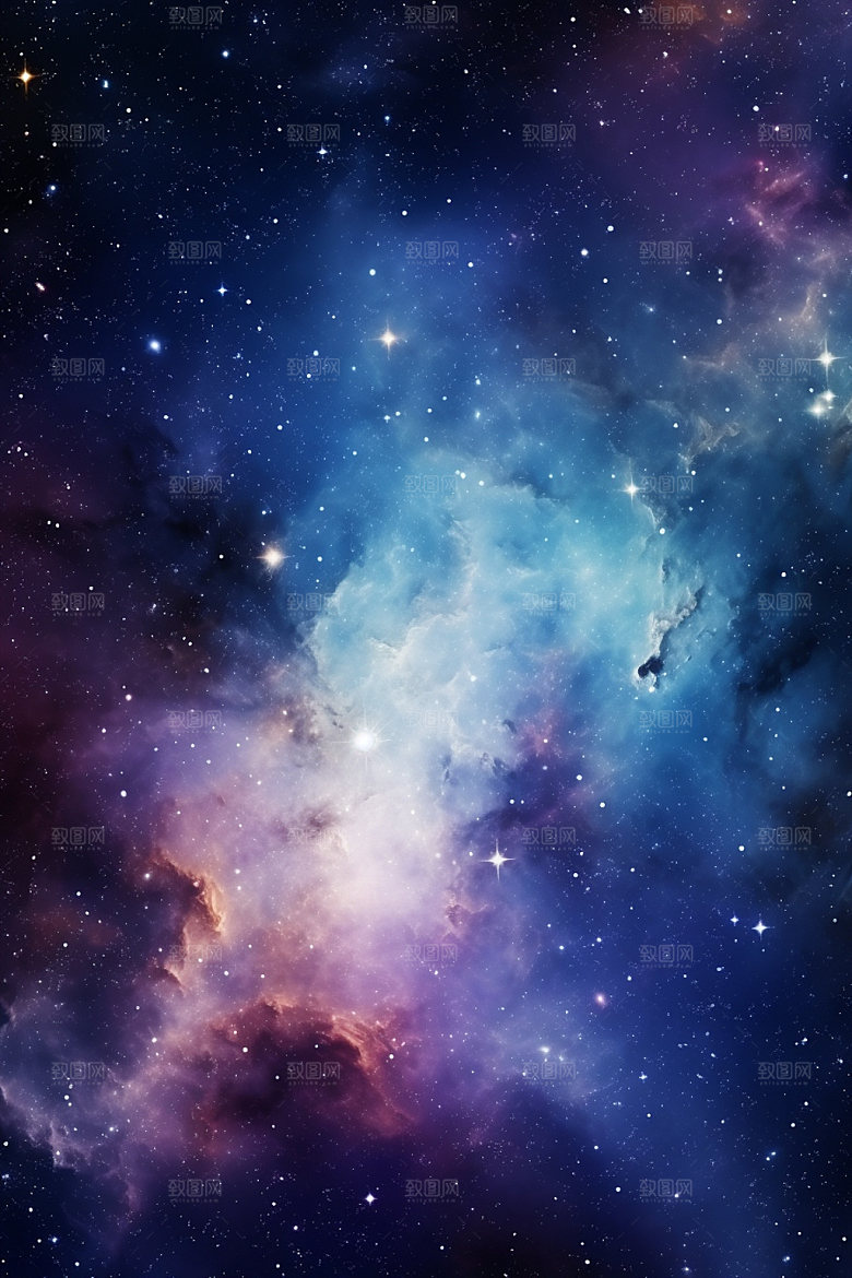 宇宙星空太空浪漫素材