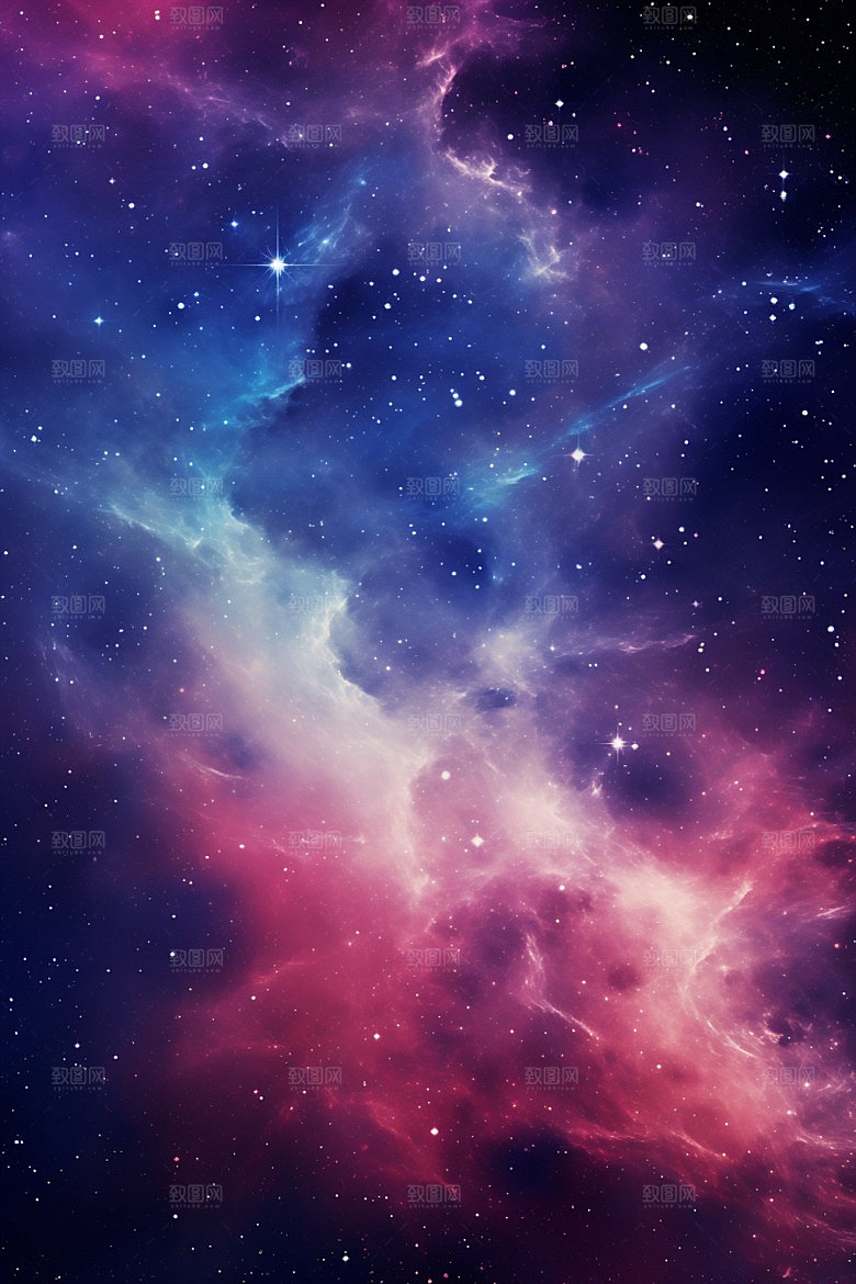 宇宙星空未来夜空素材