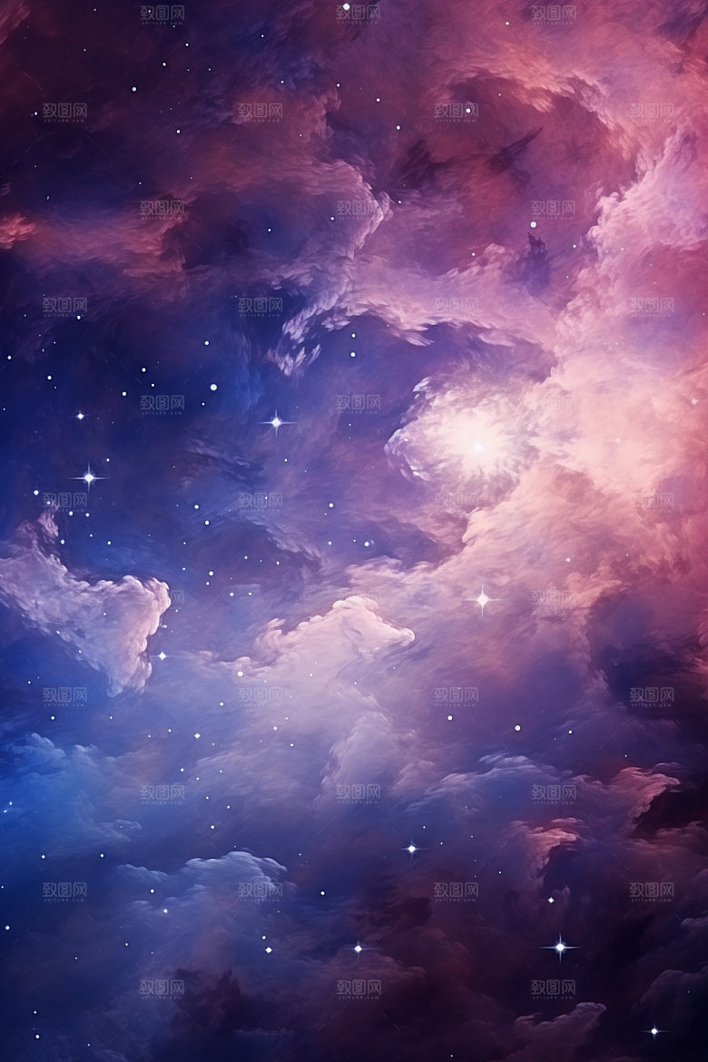 宇宙星空天空未来素材