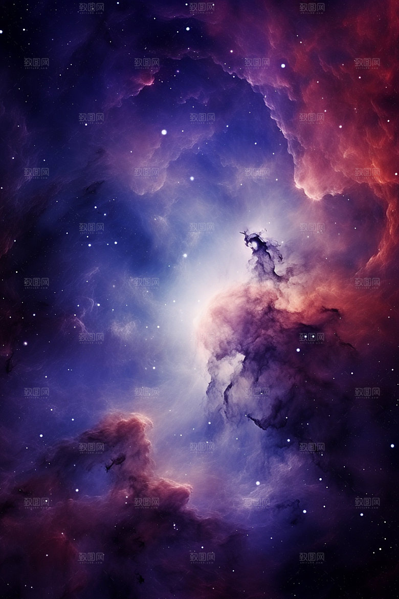 宇宙星空浪漫未来素材