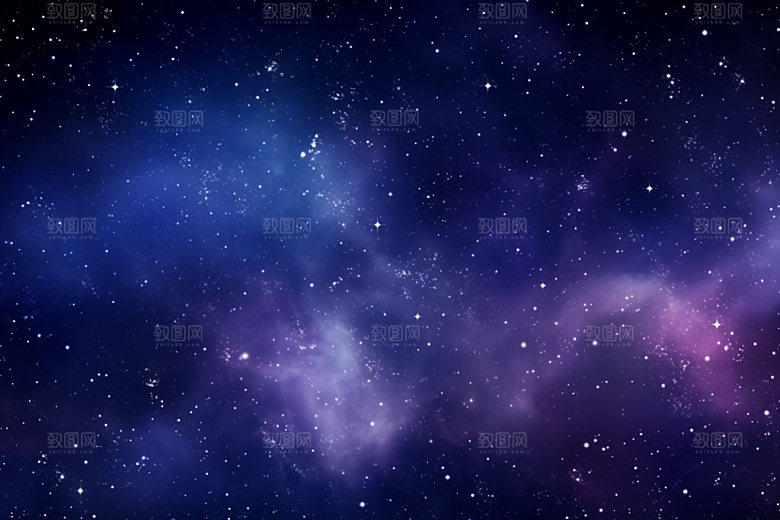 宇宙星空太空唯美素材