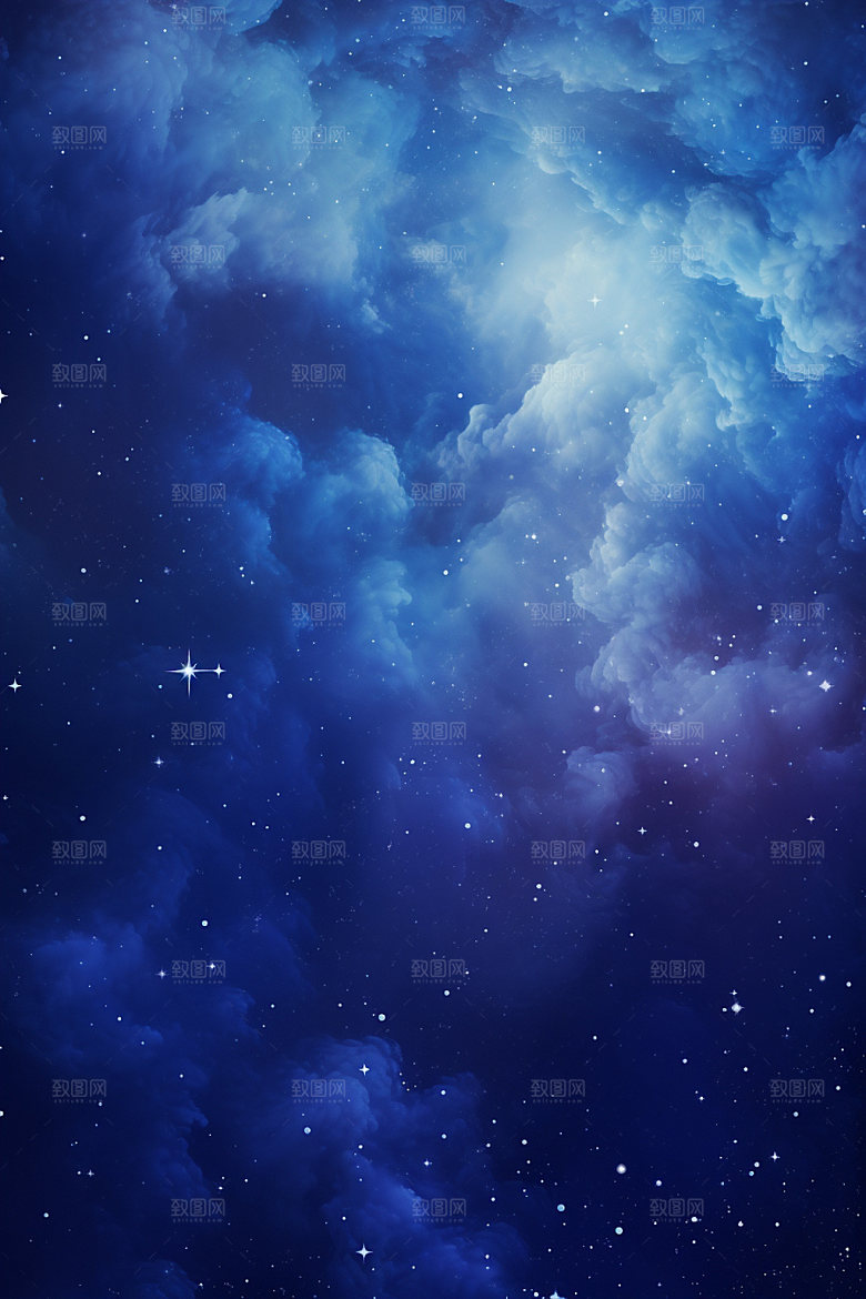 宇宙星空高清浪漫素材