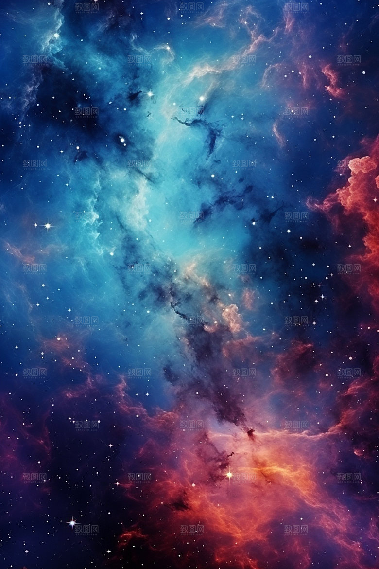 宇宙星空夜空浪漫素材