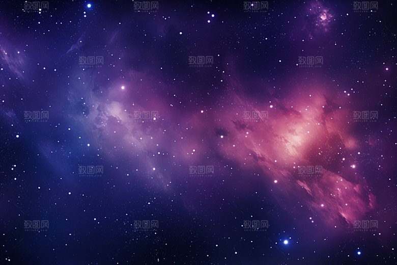 宇宙星空灿烂浪漫素材