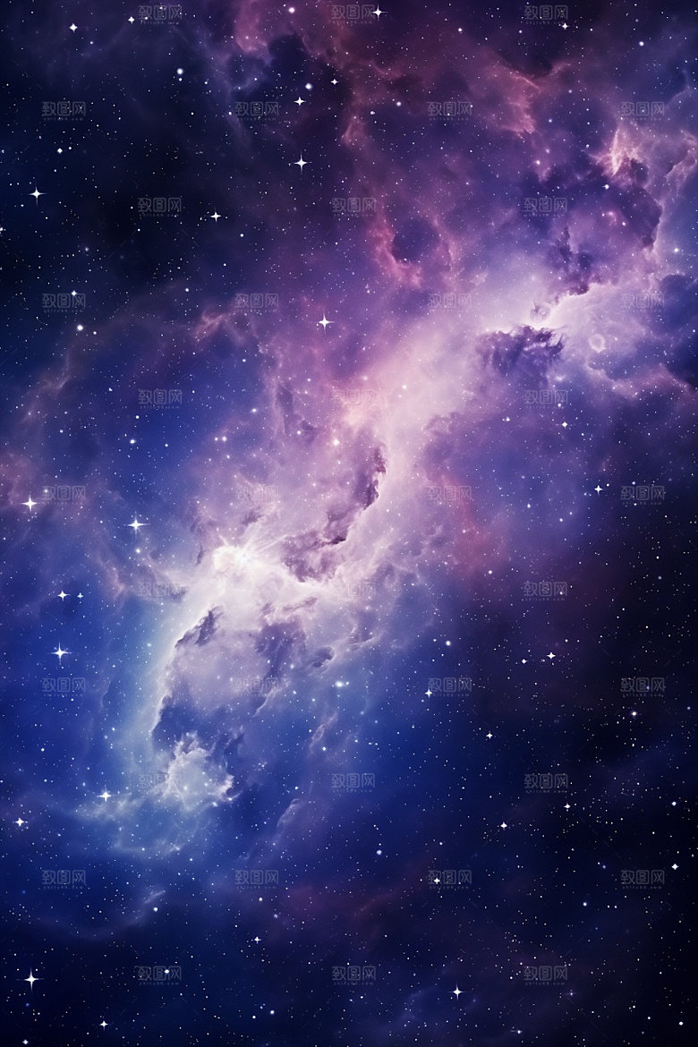 宇宙星空夜空灿烂素材