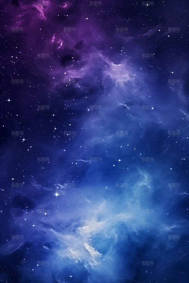 宇宙星空星云唯美素材