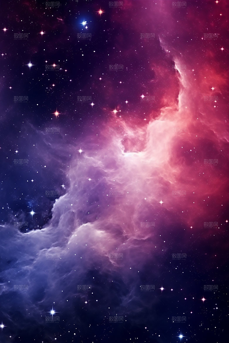 宇宙星空星云夜空素材