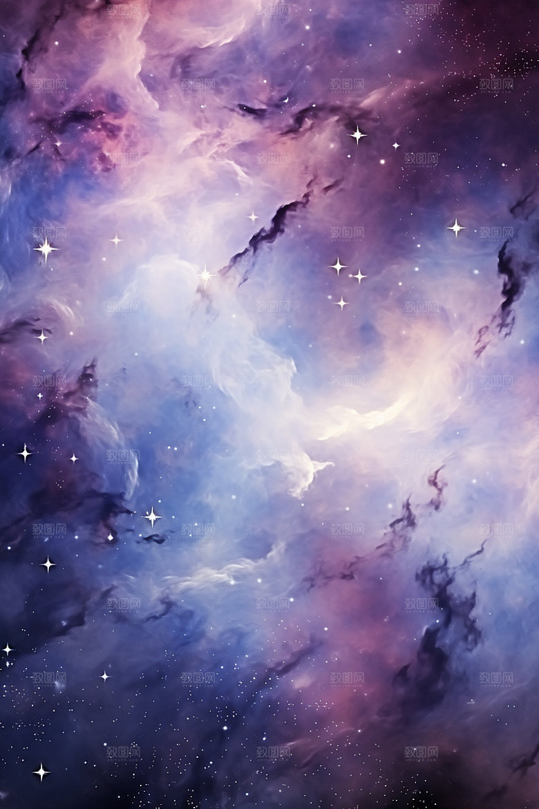 宇宙星空高清唯美素材