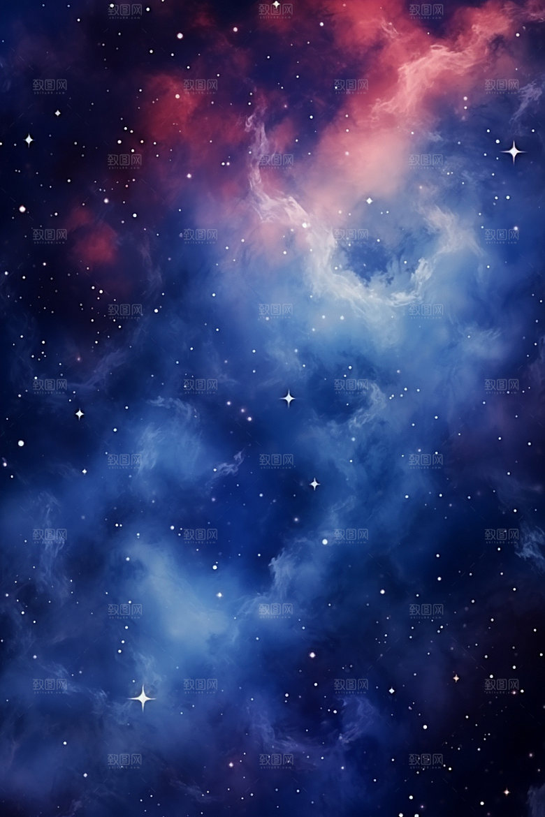 宇宙星空浪漫未来素材