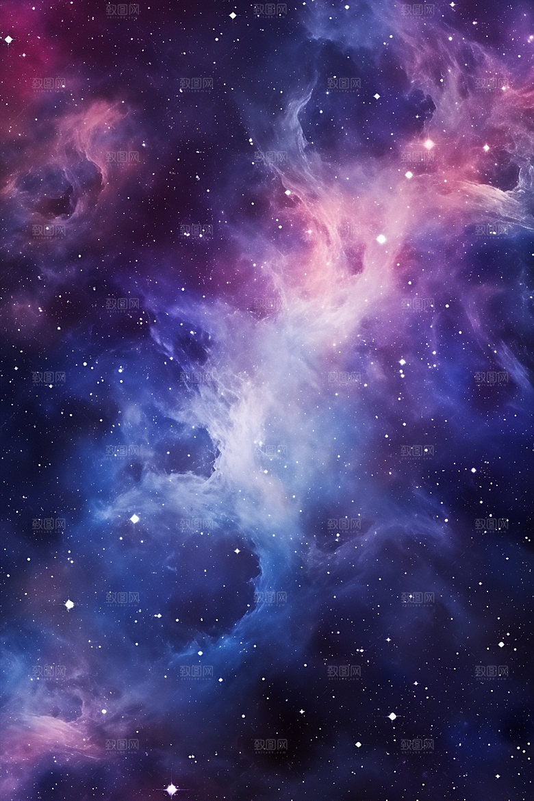 宇宙星空夜空浪漫素材