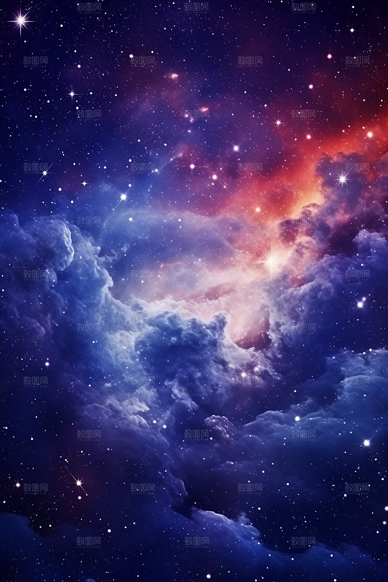 宇宙星空高清唯美素材