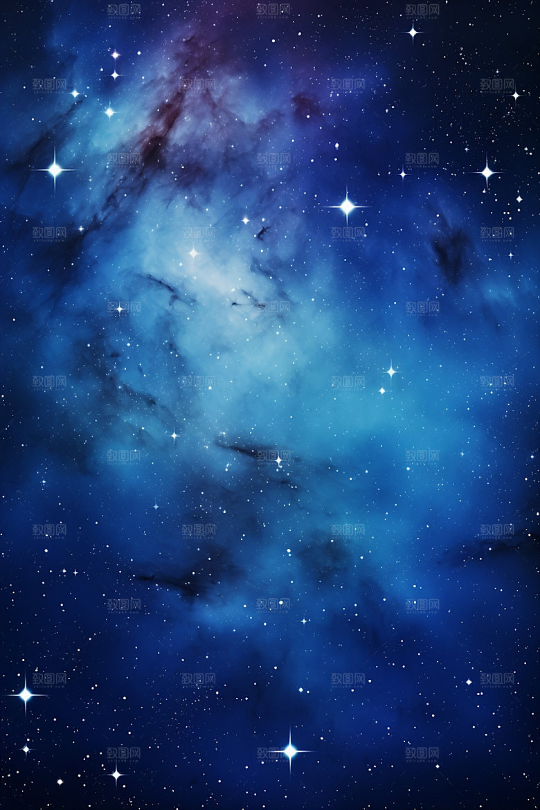 宇宙星空星云未来素材
