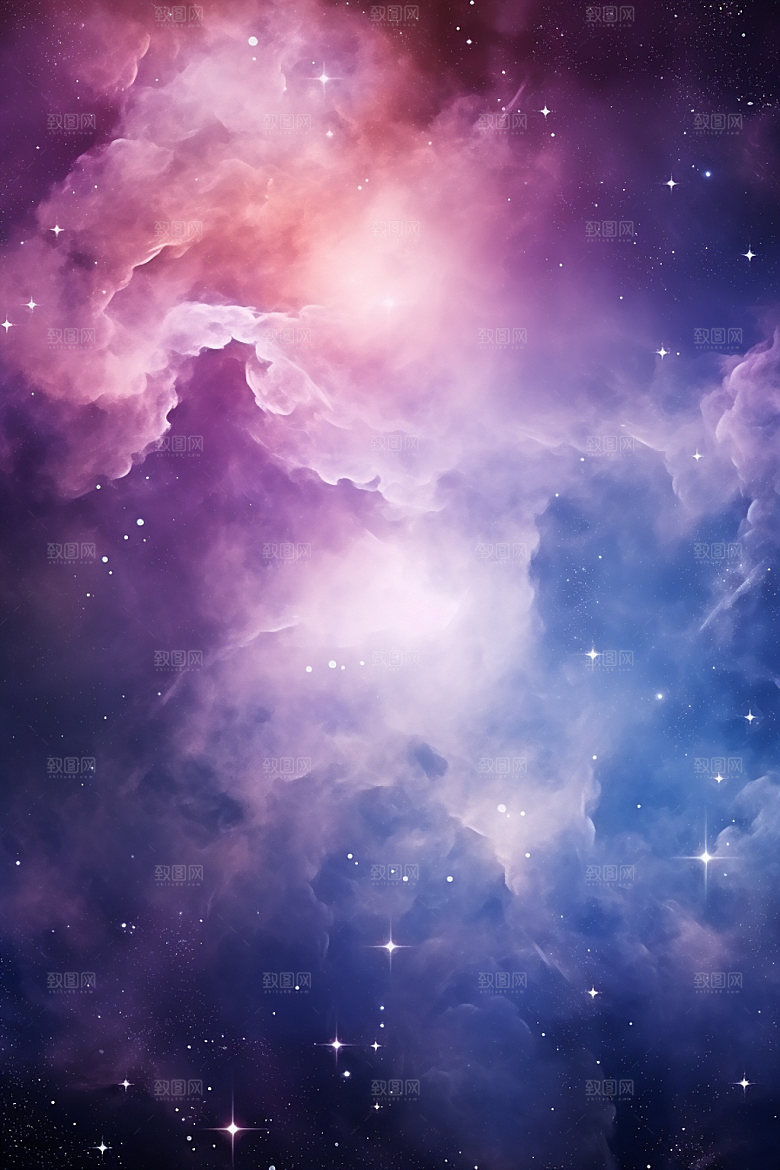 宇宙星空高清天空素材
