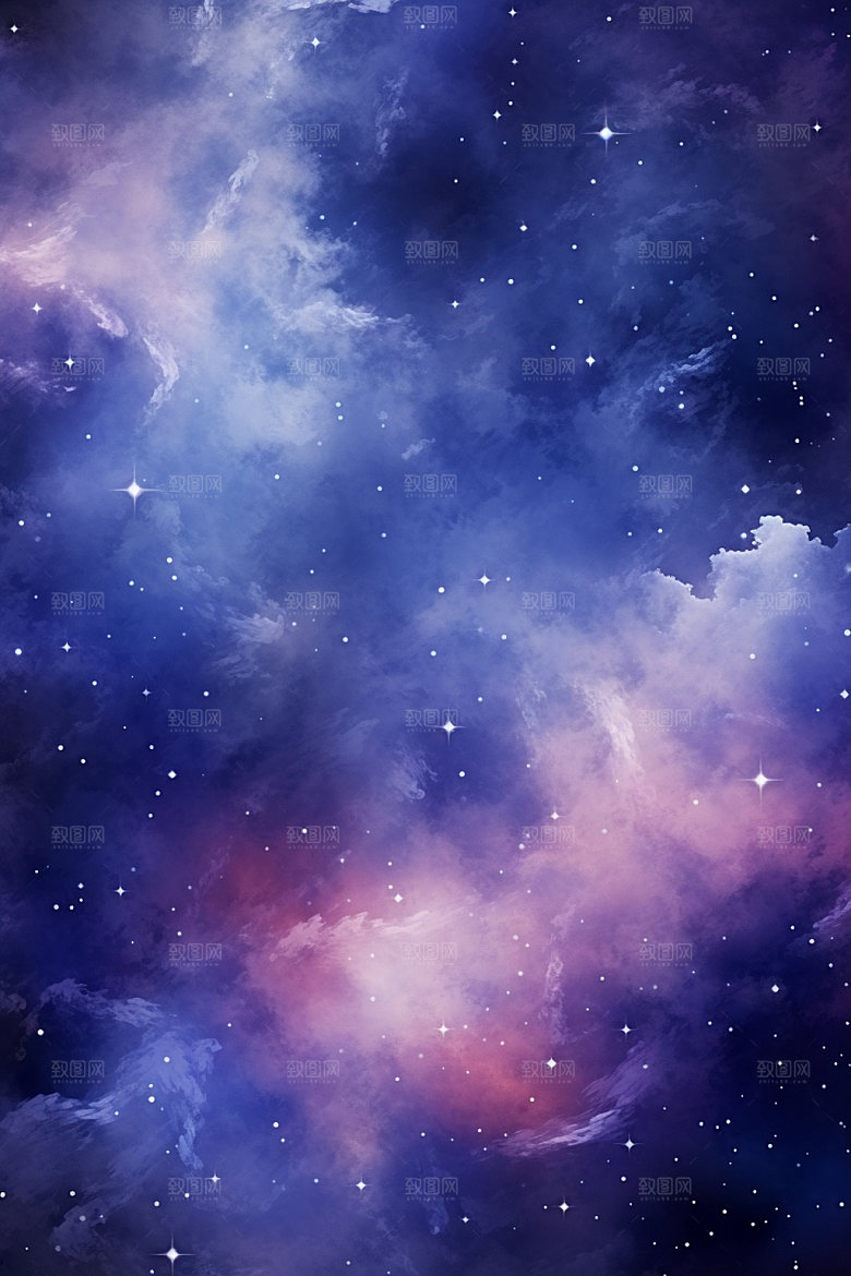 宇宙星空未来星云素材