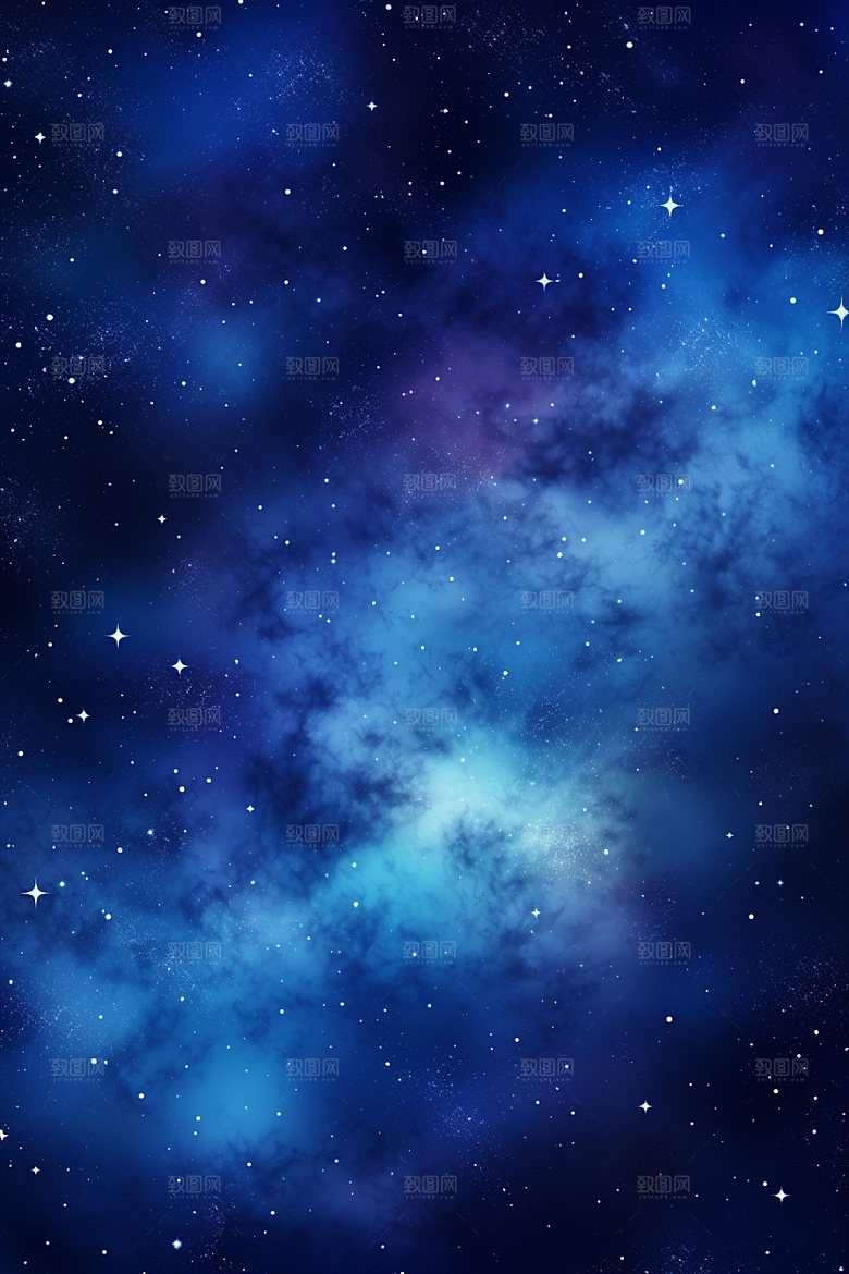 宇宙星空浪漫唯美素材
